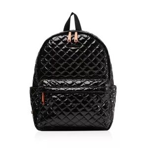 MZ Wallace Small Patent Leather City Backpack